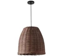 LQZCXMF Lampe À Suspension Lustre en Osier Plafonnier À Abat-Jour en Forme De Lanterne Tissée en Bambou Luminaire Suspendu en Rotin Lampe De Chambre À Coucher De Salon De Salle À Manger
