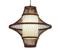 LQZCXMF Lustre De Style Campagnard, Style Bord De Mer, Double Suspension En Osier Tressé À La Main, Lanterne Bohème, Grand Luminaire Pour Salle À Manger, Chambre, Îlot De Cuisine, Entrée