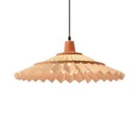 LQZCXMF Lustre De Style Zen, Style Ferme, Panier En Bambou, Suspension Créative En Lin Bleu À Une Lumière Pour Plafond De Restaurant, Luminaires Suspendus Rustiques En Osier Pour Cuisine