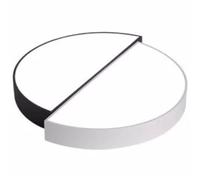 LQZCXMF Plafonnier 50 Cm (19,7") Moderne Et Minimaliste, Lampe Plate Éclairage De Plafond Circulaire Décoration De Couloir, Lampe De Plafond Ultra-mince À Économie D'énergie Pour Le Couloir, Le Sal