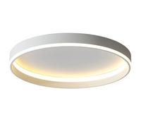 LQZCXMF Plafonnier LED Circulaire Luminaire Acrylique Style Crème Pour Chambre Plafonnier Dimmable En Fer Pour Salon, Cuisine, Couloir, Balcon, Cage D'escalier, Salle À Manger