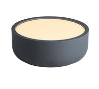 LQZCXMF Plafonnier Rond Nordique En Forme De Macaron 3 Températures De Couleur Réglables, Lampe LED En Métal Et Acrylique Près Du Plafond Économie D'énergie, Décoration De Couloir Et De Maison