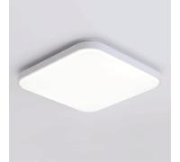 LQZCXMF Plafonniers LED Minimalistes Modernes, Lampe Carrée Avec Abat-jour En Acrylique, Plafonnier Moderne À Panneau Plat Et Fin, Lumière Tricolore, Éclairage Domestique Pour Couloirs,