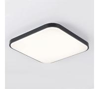 LQZCXMF Plafonniers LED Minimalistes Modernes, Lampe Carrée Avec Abat-jour En Acrylique, Plafonnier Moderne À Panneau Plat Et Fin, Lumière Tricolore, Éclairage Domestique Pour Couloirs,