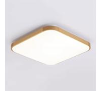 LQZCXMF Plafonniers LED Minimalistes Modernes, Lampe Carrée Avec Abat-jour En Acrylique, Plafonnier Moderne À Panneau Plat Et Fin, Lumière Tricolore, Éclairage Domestique Pour Couloirs,