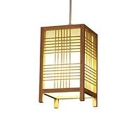 LQZCXMF Suspension Lanterne Antique Abat-Jour en Bambou Tricoté À La Main, Suspension Lanterne Japonaise en Bambou Luminaire Suspendu Au Plafond pour Cuisine Salon Chambre Restaurant