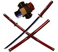 LQZJG Cosplay Anime Bambou Roronoa Zoro épée Katana Sandai Kitetsu 103 CM / 40 Pouces