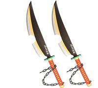 LQZJG Épée de Bambou Anime Cosplay Sword, uzui Tengen l'épée Katana 78cm / 30,9 Pouces