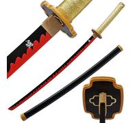 LQZJG Épée en Bambou Anime Cosplay Sword tsugikuni yoriichi l'épée Katana 103cm / 40 Pouces