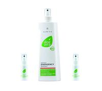 LR Aloe Vera - spray d’urgence - 400 ml incluant un lot de 2 recharges pour le voyage (non rechargé)