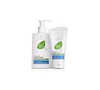 LR Aloe Via Kit d'hygiène à l'aloe vera (savon pour les mains 250 ml, Creme mains hidratante 70ml) LR