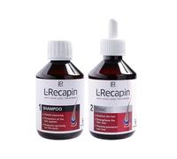 LR L-Recapin Set anti-chute de cheveux (200 ml de Tonicum et 200 ml de shampooing)