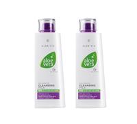 LR Lait nettoyant équilibrant à l'aloe vera à l'aloe vera 2 x 200 ml