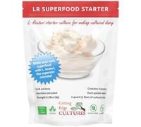LR SuperFood Starter Culture L. Reuteri Probiotique tel que recommandé par Dr William Davis Super Gut, MD Cultured Dairy Low and Slow Yogourt Lactobacillus