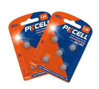 LR41 AG3 Piles Bouton Alcaline pour Stylo Laser,Thermomètre,Jouet,Lot de 10,PKCELL