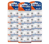 LR41 AG3 Piles Bouton Alcaline pour Stylo Laser,Thermomètre,Jouet,Lot de 30,PKCELL