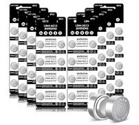 LR44 Lot de 64 Piles Bouton LR 44 Piles Bouton AG13 sans Mercure, 1,5 V, 357/357A/L1154/A76/GPA76 【Garantie de Stockage de 3 Ans】 (LR44-64)