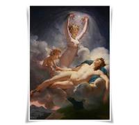 Lrajan&Daucus Poster en tissu A3 sur le thème de la mythologie grecque - Anciens dieux grecs - Décoration d'intérieur (Aurora et Cephalus)