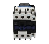 LREDONM CJX2-3210 3201 LC1 Relais contacteur CA 32A tripolaire 24VAC 36V 380V 220V Tension de Bobine Moteur Contact magnétique 35mm Rail Din(3201,380V)