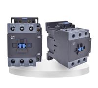 LREDONM Contacteur CJX2-4011 AC 220v 380v 6511 5011 8011 9511 40A 3P + 1NO et 1NC, Installation sur Rail lc1d 1 normalement Ouvert 1 normalement fermé(380V_CJX2-6511)