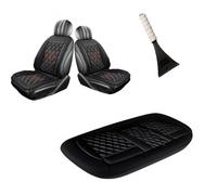LRF-yxkj Coussin Massant Livré avec Une Pelle à Neige Housses De Siège Auto d'hiver Confortables,mainseat+auxiliaryseat+rearseat