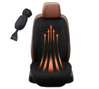 LRF-yxkj Couvre-Sièges Chauffants 45 °C-65°C Chauffage Rapide, Contrôle Intelligent 12v Siège D'auto Chauffant Comprend Une Pelle à Neige Et des Gants,Black-1PCS