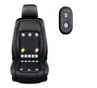 LRF-yxkj Siège Ventilé 12v/24v, 3 Vitesses Réglables de Vent Refroidisseur De Siège De Voiture pour Voitures, SUV, camions,Black-12V16-BladeFan+Massage