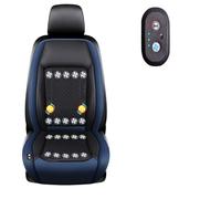LRF-yxkj Siège Ventilé 12v/24v, 3 Vitesses Réglables de Vent Siège Rafraîchissant pour Voiture pour Voitures, SUV, camions,Blue-12V20-BladeFan+Massage