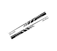 LRFCWSD Autocollant latéral de portière de Voiture, pour Fiesta MK6 MK7 MK8 6 7 St, Rayures Graphiques, décoration en Vinyle, Accessoires de réglage Automatique