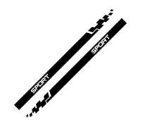 LRFCWSD Autocollants décoratifs en Vinyle pour Jupes latérales de portière de Voiture, pour Astra JHGK Corsa D, Accessoires de réglage