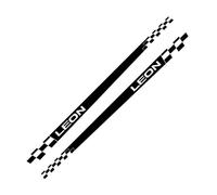 LRFCWSD Autocollants latéraux de portière de Voiture, pour Seat Leon MK3 MK2, Accessoires de Tuning Automobile, Bandes décoratives pour Jupes de carrosserie