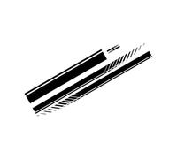LRFCWSD Car Stickers Door Side Bonnet Decal, for Audi BMW Mercedes VW Kia Renault Dacia