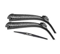 LRFCWSD Ensemble de balais d'essuie-Glace Avant et arrière, pour Toyota Auris MK1 2006-2012, fabriqué au Japon, Pare-Brise, vitres 26" 16" 12"