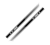 LRFCWSD Lot de 2 Autocollants pour Jupes latérales de Voiture, pour Une décoration élégante, Rayures de Course, Accessoires de décoration extérieure