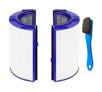 Lrfdress Filtre à air haute efficacité et filtre à charbon actif pour Dyson tp06 hp06 ph01 ph02 remplacement du filtre à air haute efficacité H13 d'origine compatible avec la pièce 970341-01