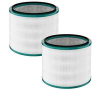 LRFDRESS Lot de 2 filtres HEPA de rechange pour purificateur d'air Dyson HP00, HP01, HP02, HP03, DP01, DP02