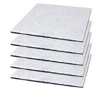 LRFDRESS Lot de 5 filtres à charbon actif universels pour aspirateur, aspirateur, pré-moteur découpable, 150 x 150 mm, pour Philips Electrolux, AEG