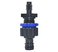 LRFNKCT Adaptateur de Tuyau, Connecteur, connecteur de Tuyau, 1 pièce cannelé 1/4 3/8 1/2 3/4 1 Pouce Tuyau connecteur Rapide 4/7 mm 8/11 mm 16 mm 20 mm 25 mm connecteur de Tuyau d'eau Robinet,