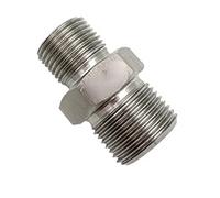 LRFNKCT Adaptateur de Tuyau, connecteur de Robinet, M8 10 12 14 16 18 20 22-30 métrique mâle Euqal/réducteur Hexagonal, raccord de Tuyau, coupleur en Acier Inoxydable 304, Eau, gaz, M18x1,5 à M20x1,5