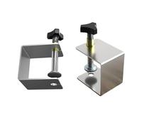 LRFNKCT Pinces pour tiroirs Pince à Bois Accessoires de rénovation l'habitat en métal Pinces d'armoire Matériel Fixation Avant tiroir réglables Portables (Taille : Acier Inoxydable)