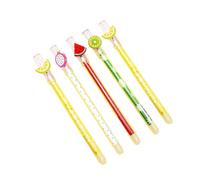 LRFNKCT stylos, stylos à encre gel, Stylos gel à bille pointe fine encre for une écriture fluide(5pcs)
