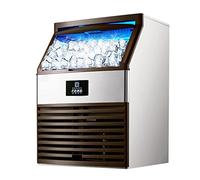 LRFVADW Machine à Glaçons 150kg/24H Ice Making Machine Milk Tea Room/small Bar/Coffee Shop Fully Automatic Large Cube
