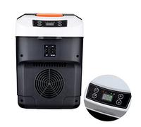 LRFVADW Mini réfrigérateur 10 L pour maison, réfrigérateur, congélateur, refroidisseur, boîte de rangement pour nourriture pour camping