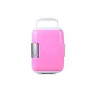 LRFVADW Mini réfrigérateur portable pour voiture, réfrigérateur et réchauffeur pour nourriture, boisson, lait pour voyage, camping