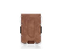 LRFVADW Portefeuilles pour Hommes Porte-Cartes Bifold Tactique Men Portefeuille Titulaire de Carte crédit Banque en Aluminium IDENTIFIANT Boîtier d'argent Anti-Voleur(Grijs)