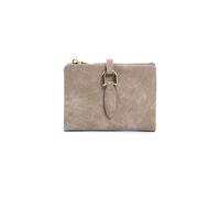 LRFVADW Sac à Main pour Femme Femmes de Mode Courtes Sac à Main Matte Puce Cuir Femme Portefeuille Courtes Design Soft Mini Coin Porte-Monnaie Porte-Cartes(Bruin)