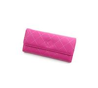 LRFVADW Sac à Main pour Femme Long Cuir Trois Fois Femme Portefeuille Designer Bourse pour identifiant Titulaire de la Carte Porte-Bagages