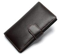 LRFVADW Sac à Main pour Femme Luxury Brand Genuine Leather Men Wallet Male Long Clutch Lady Walet Money Bag Coin Purse Card Holder