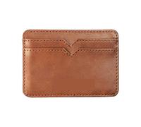 LRFVADW Sac à Main pour Femme MenWallet Small Leather Magic Wallet with Coin Purse Men Mini Money Bag Credit Card Clip Cash(Auburn)