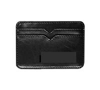 LRFVADW Sac à Main pour Femme MenWallet Small Leather Magic Wallet with Coin Purse Men Mini Money Bag Credit Card Clip Cash(Black)